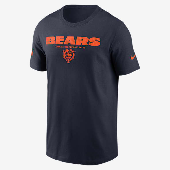 Chicago Bears Sideline Team Issue Men's Nike Dri-FIT NFL T-Shirt
