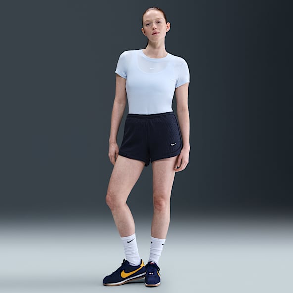 Nike Sportswear Chill Waffle Shorts mit mittelhohem Bund für Damen (ca. 7,5 cm)