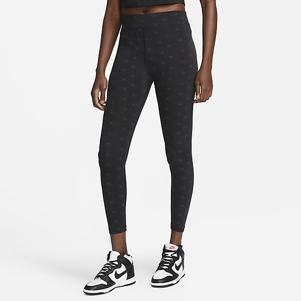 NIKE Women's EPIC Running Tight Fit Capri/Tights-655325, Black [S]