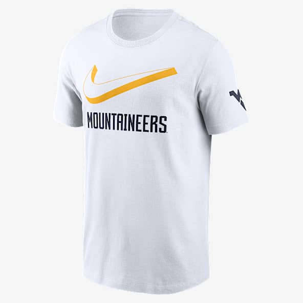 West Virginia Primetime Campus 2-Hit Swoosh Men's Nike College T-Shirt
