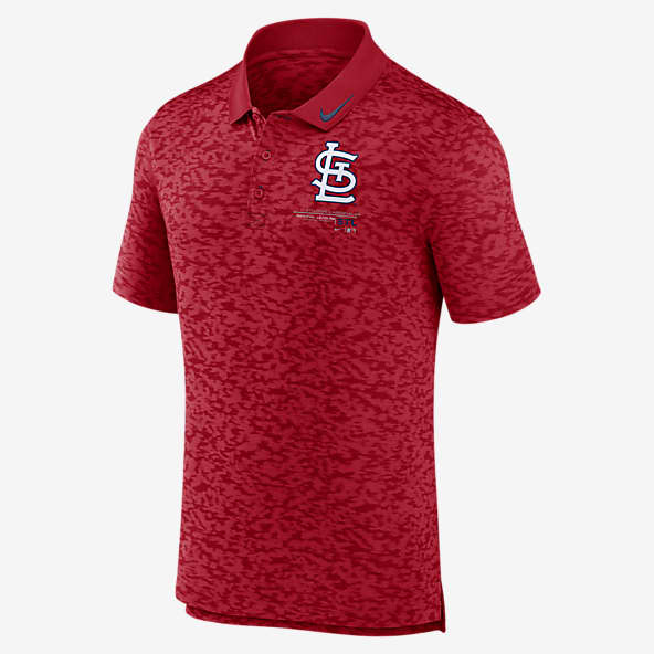 Nike Dri Fit St Louis Cardinals T Shirt Blue Large Baseball Tee Center  Swoosh
