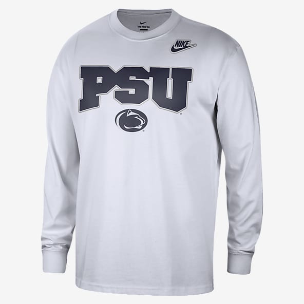 Ladies Penn State Over Lion Head Logo Long Sleeve T-Shirt