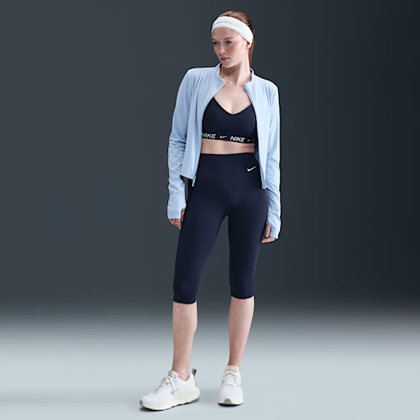 Nike One Leggings capri a vita alta – Donna