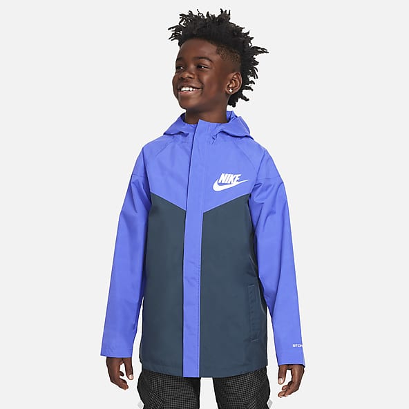  Nike Boy's Sportswear Windrunner Hooded Jacket (Little