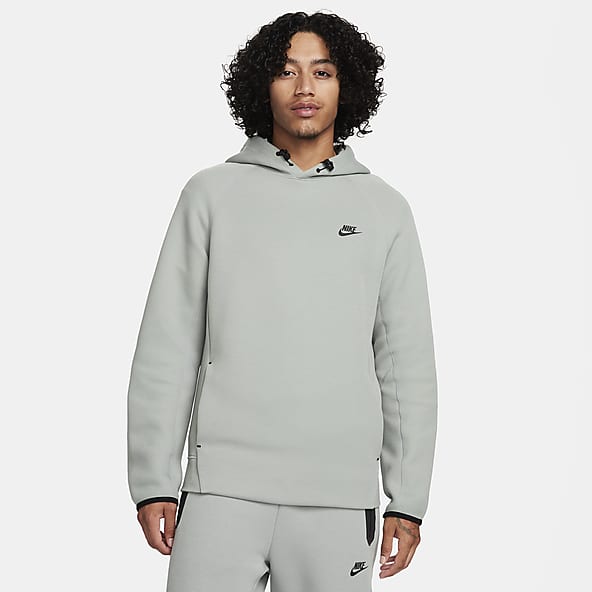 Pull en coton à capuche homme Nike manches longues brodé logo vêtements de  sport actifs