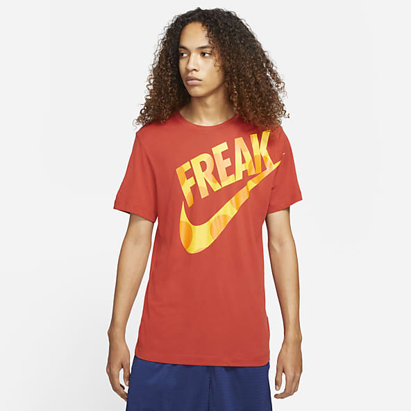 Buy > red and yellow nike shirt > in stock