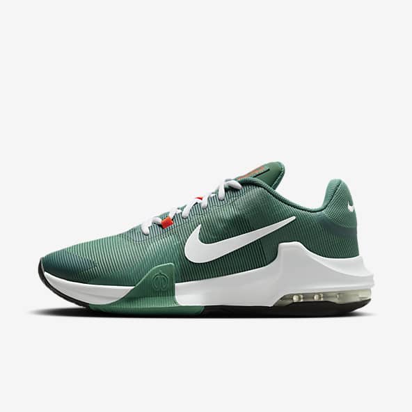 Green and white nike shoes new arrivals