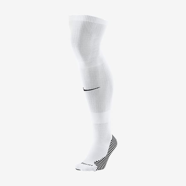 white nike soccer socks