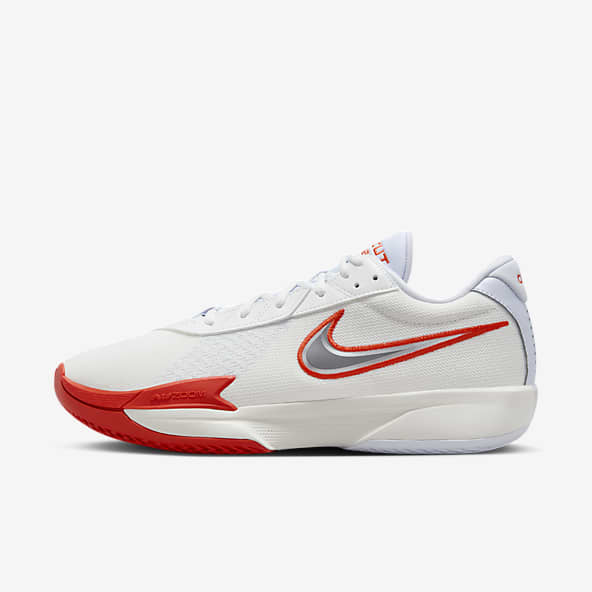 Nike basketball clearance shoes white