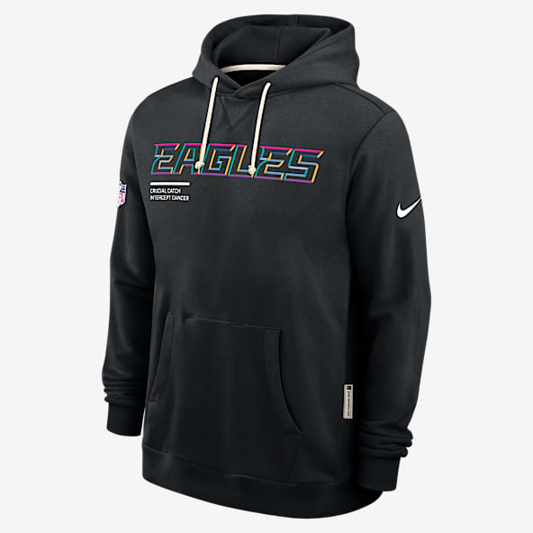 Philadelphia Eagles Crucial Catch Sideline Men's Nike Dri-FIT NFL Pullover Hoodie