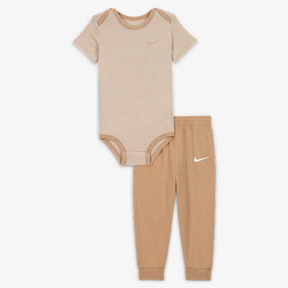 Nike Baby (12-24M) Striped Bodysuit and Joggers Set
