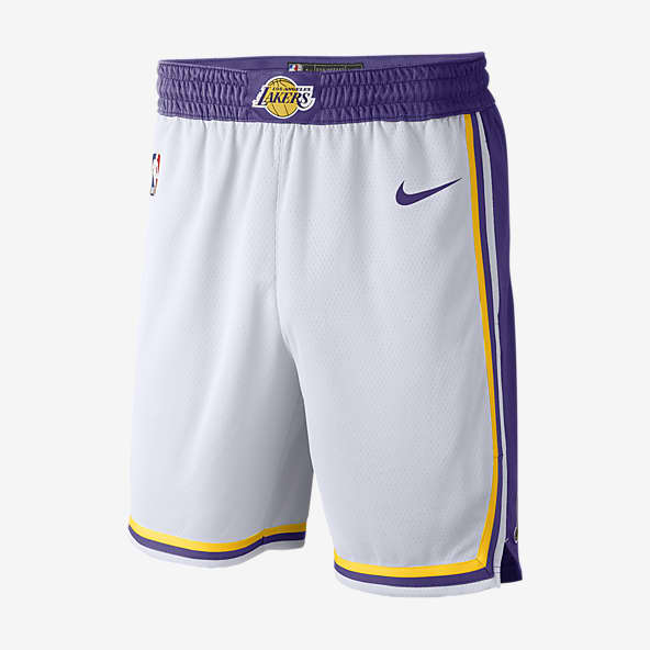 Camiseta Association Swingman de Nike de Los Ángeles Lakers de