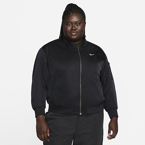 Nike Sportswear Giacca bomber reversibile stile college (Plus size) – Donna