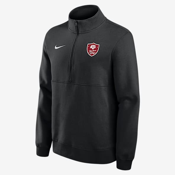Nike College Club Fleece (Morehouse College) Men's 1/4 Zip Top
