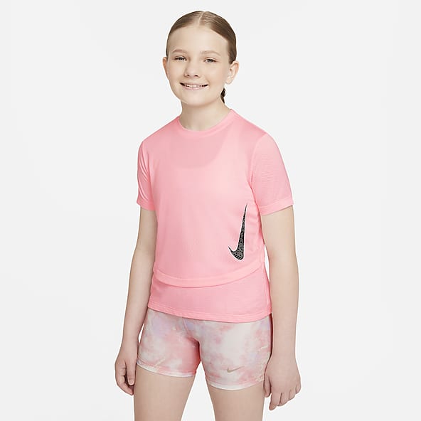 Girls running tops clearance
