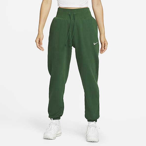 High-Waisted Green Bottoms. Nike IN