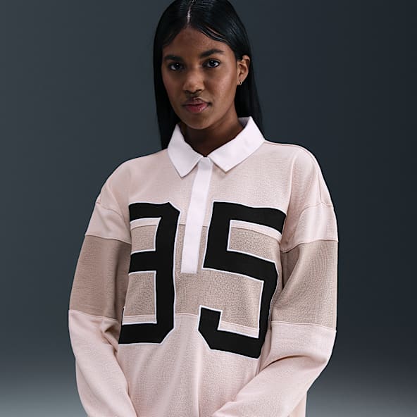 Nike Sportswear Women's Long-Sleeve Graphic Polo Top