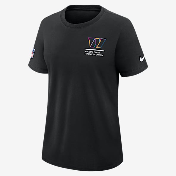 Washington Commanders Crucial Catch Playera Nike Dri-FIT de la NFL para mujer