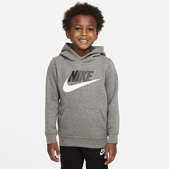 Sudadera nike 2025 gris niño