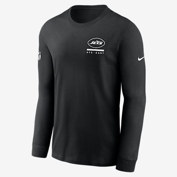New York Jets Sideline Team Issue Playera de manga larga Nike Dri-FIT de la NFL para hombre