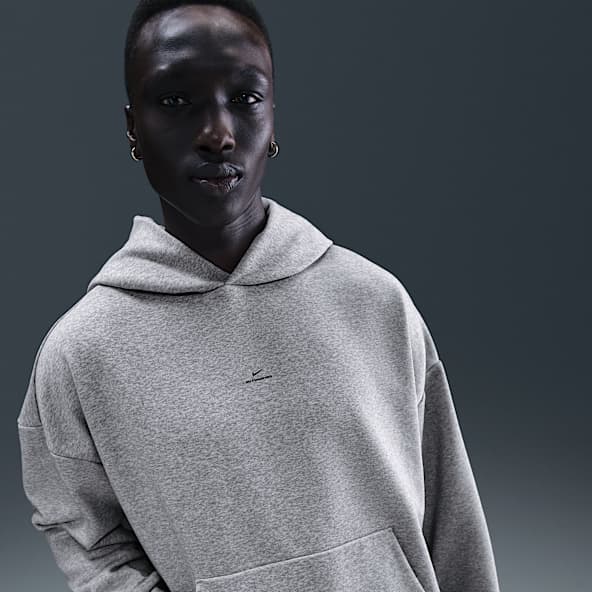Nike Standard Issue Baskethuvtröja Therma-FIT i borstat fleece för män