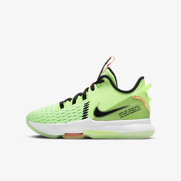 Green LeBron James Shoes. Nike.com