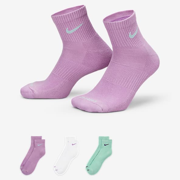 Nike Everyday Plus Cushioned Calcetines al tobillo de entrenamiento (3 pares)
