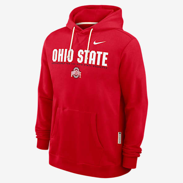 Ohio State Sideline Men's Nike Dri-FIT College Pullover Hoodie