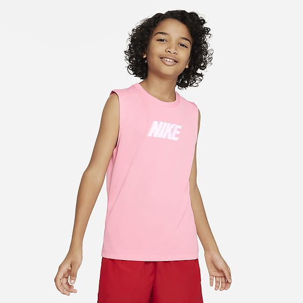 Boys pink nike shirt hotsell