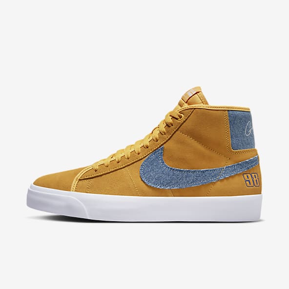 Nike High-tops & Sneakers in Yellow for Men
