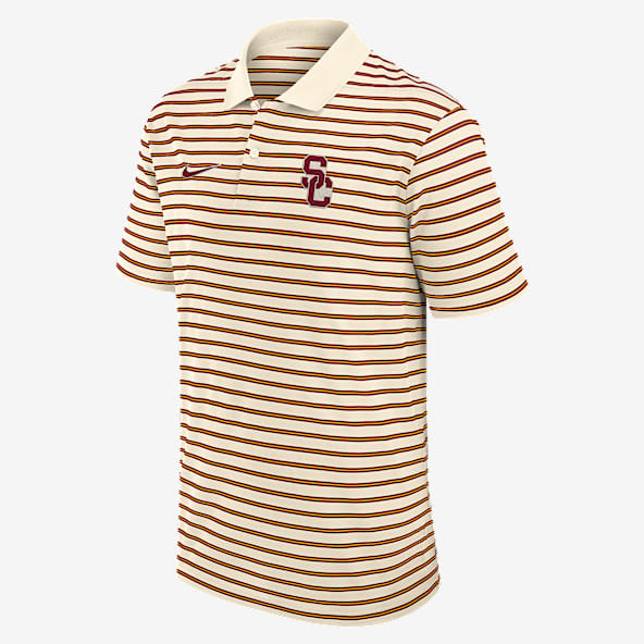 USC Striped Men's Nike Dri-FIT College Polo