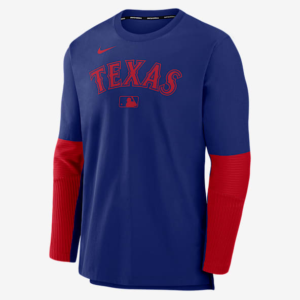 Texas Rangers Authentic Collection Player Men's Nike Dri-FIT MLB Pullover Jacket
