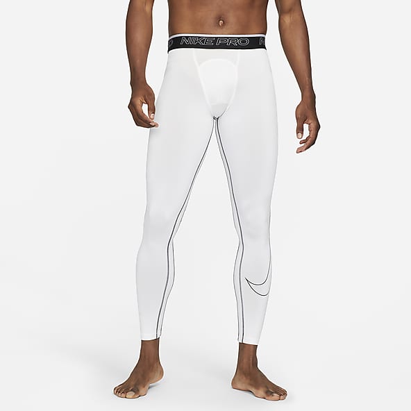 Hombre Blanco Pants y Nike US