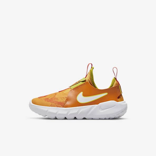 orange nike running trainers