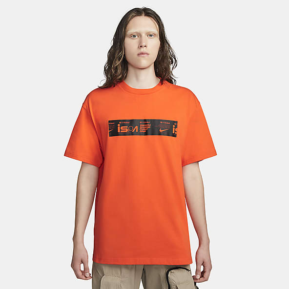 Orange nike shirt women Clearance