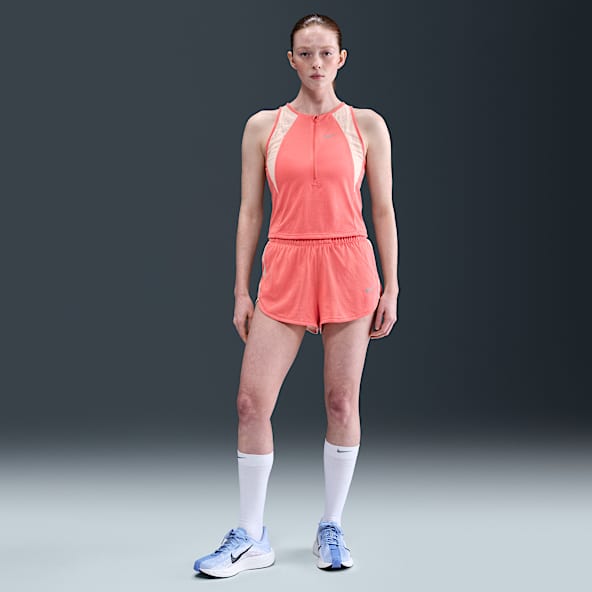 Nike Women's Dri-FIT Brief-Lined Running Shorts