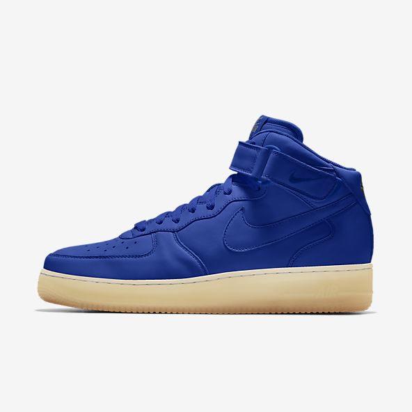 all blue air force ones