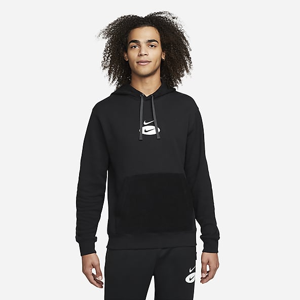 black nike hoodie xl