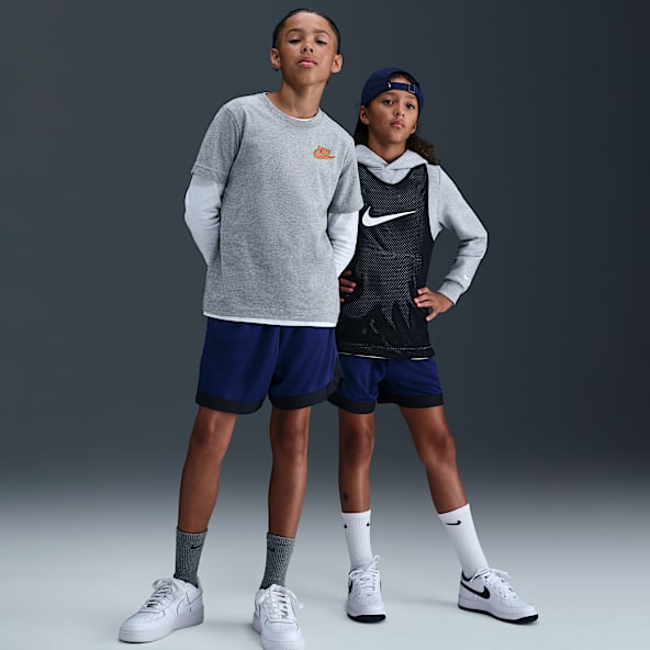 Nike Court Big Kids' Dri-FIT 5" Basketball Shorts
