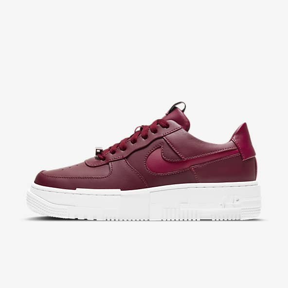 nike air force 1 women red