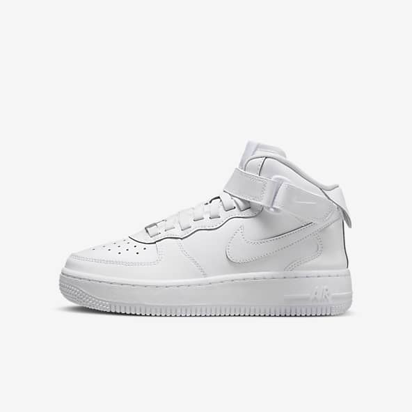 Nike air force cheap zwart witte zool