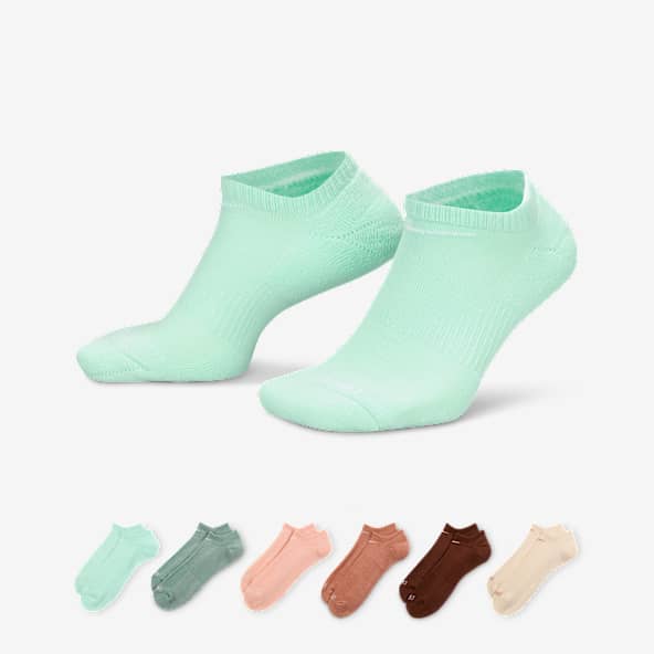 Nike Everyday Plus Cushioned Calcetines de entrenamiento invisibles (6 pares)