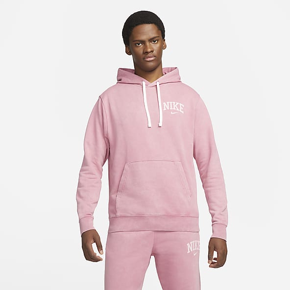 blue and pink nike sweatshirt