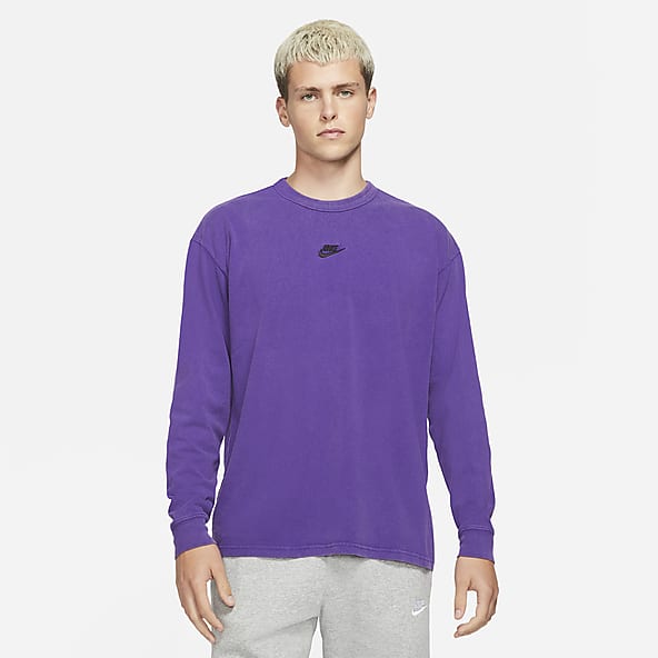 mens purple nike shirt