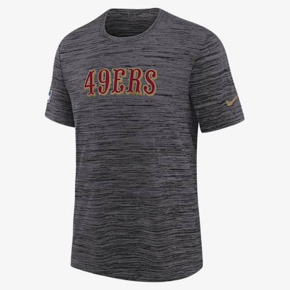 San Francisco 49ers Rivalry Sideline Velocity Big Kids' Nike Dri-FIT NFL T-Shirt