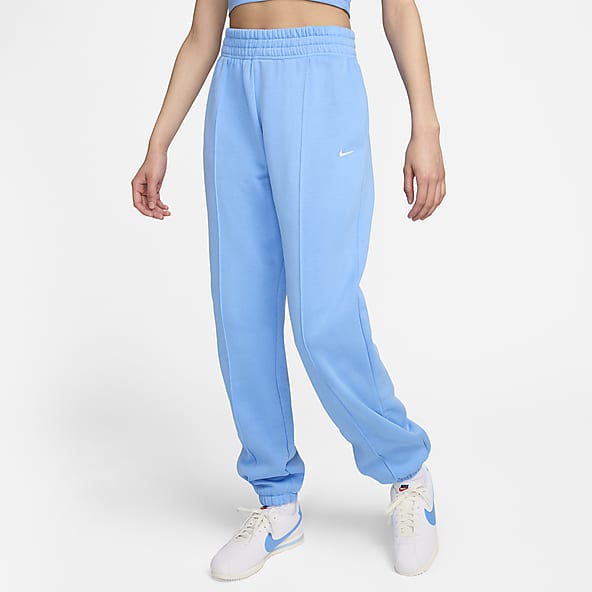Nike Women's Plus Size Mid-Rise Joggers Blue Ghost 3X Free Shipping NWT