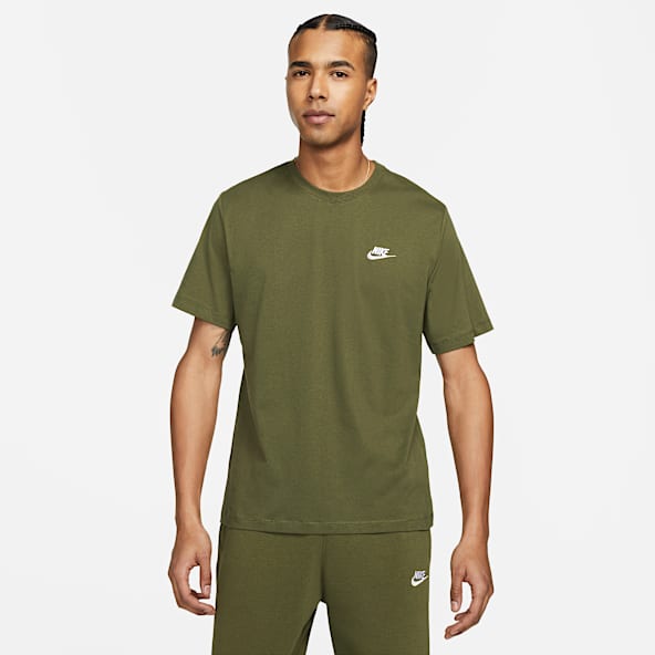 Hombre Verde Partes de arriba. Nike ES