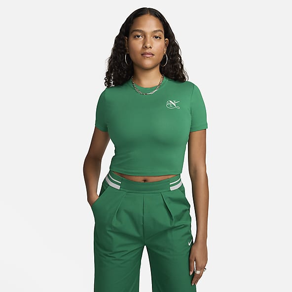 Women's Cropped Tops & T-Shirts. Nike IN