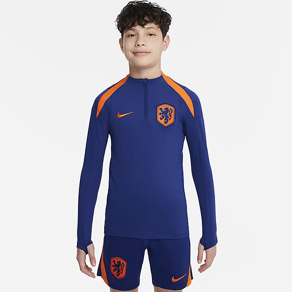 Países Bajos Strike Camiseta de fútbol de entrenamiento Nike Dri-FIT - Niño/a