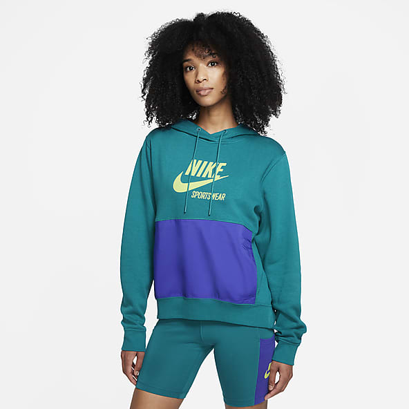 Sudadera nike mujer azul clearance